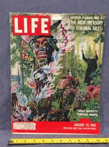 Life January 25, 1960 Magazine The Rich Treasury Of Colonial Tales - Picture 1 of 4