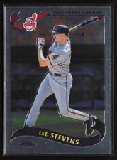 2002 Topps Traded & Rookies #T61 Lee Stevens     Cleveland Indians Card
