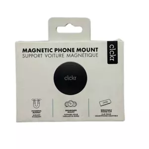 CLCKR Magnetic Phone Holder Dashboard Car Stand 3M Adhesive Stand for iPhone - Picture 1 of 12