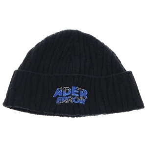 ADER ERROR 24AW LOGO BEANIE BLACK Used 09c7c7765c29435b96de878edffd126f - Picture 1 of 6