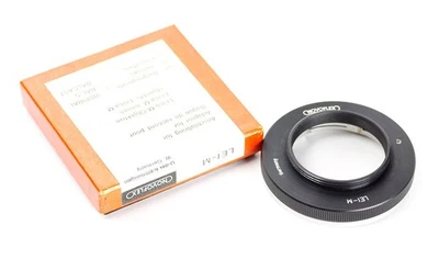 Novoflex LEI-M Aadapter Leica M lenses to M39 Bodies / Bellows Boxed No.0767 - Image 1 of 2