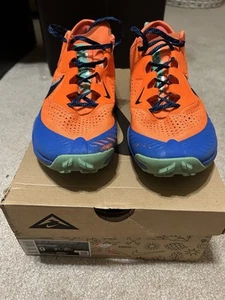 Nike Air Zoom Terra Kiger 7 Trail Running Shoes Men Size 9 Orange CW6062 800 - Picture 1 of 9