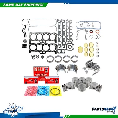 DNJ EK4186B Engine Rebuild Kit For 1992 Ford E350 Econoline 7.5L V8 OHV 16v - Image 1 of 4