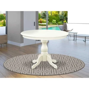 East West Furniture HBT-LWH-TP Hartland Esszimmertisch - ein runder Küchentisch - Bild 1 von 4
