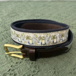 Vineyard Vines X Kentucky Derby Mint Julep Gürtel 40W - Bild 1 von 9