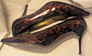 Zapatos de salón Stuart Weitzman charol tortuga talla 11 - Imagen 1 de 6