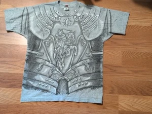 Vintage 1995 Renaissance Entertainment Corp Knight Art T-Shirt Men's Size L - Picture 1 of 6