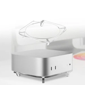Stand For Mac Mini M4 2024 Acrylic Non-Slip Docking Station Mount Holder Base - Afbeelding 1 van 7