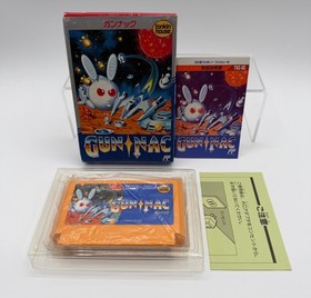 GUN-NAC Japan Famicom with Box & Manual US Seller FC0629