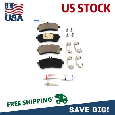 Подходит для Mercedes Benz S63 и S65 AMG задние тормозные колодки с датчиками из запасов США горячие продажи - Изображение 1 из 4