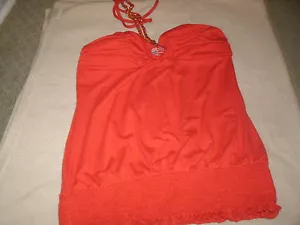 No boundries juniors red halter top size 3 / 5 - Picture 1 of 4