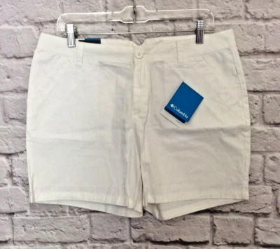 Columbia 12 White Shorts Sportswear Womens Court Regular Fit NWT - Image 1 of 4