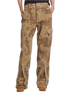 Re/Done Upcycled Cargo Pants Desert Camo Size Small - Picture 1 of 8