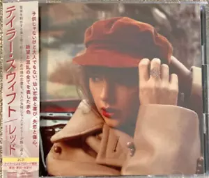 TAYLOR SWIFT RED (Taylor's Version) JAPAN 2 CD 2021 UICU-1334 - Picture 1 of 3