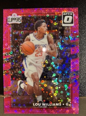 2017-18 Donruss Optic Lou Williams Fast Break Pink #12/20 #65 - Image 1 of 4