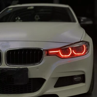 For BMW 3 Series F30 F31 320I 340I Daytime Running Light  DRL Angel Eyes Boards - Image 1 of 4