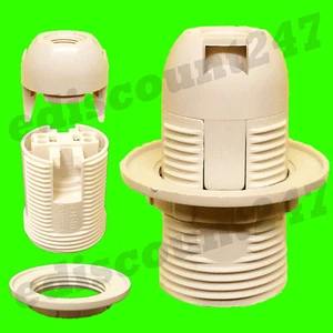 Soporte de lámpara colgante LED a tornillo (BLANCO) SES E14 CERTIFICADO CE VENDEDOR DEL REINO UNIDO. - Imagen 1 de 11