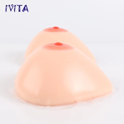 IVIAT A-FF Cup Selbstklebend Brüste Silikonbrüste BHs Enhancer CD Fake Brüste - Bild 1 von 4