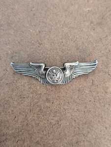 WW2 US AAF Ejército Cuerpo Aéreo STERLING Tripulación Aérea ALAS Plata Segunda Guerra Mundial 19.97g - Imagen 1 de 9