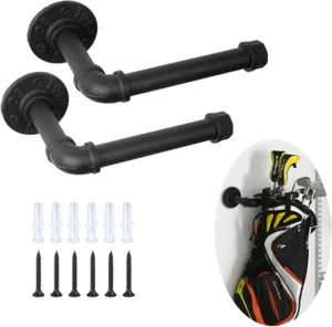 Golf Bag Storage Rack, Golf Club Storage Rack for Garage Wall Mount Golf Bag Org - Picture 1 of 12