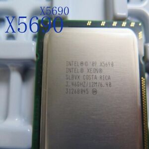 Intel Xeon X5690 3.46GHz 6.4GT/s12M 6 Core 1333MHz SLBVX CPU Processor