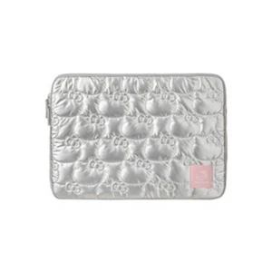 Pochette rembourrée pour ordinateur portable Hello Kitty (15 pouces/argent) - Photo 1/6