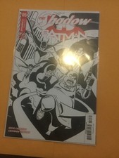 Dynamite Entertainment The Shadow/Batman #5 B&W Incentive Covers VF/NM