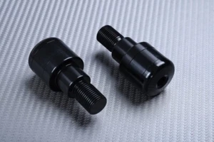 Black Bar End Grip Handelbar Weights Ø 31mm YAMAHA FZ1 / FZS1000 Fazer 2001-2015 - Picture 1 of 2
