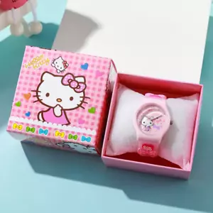Hello Kitty Children Watches with box, pink. - Picture 1 of 5