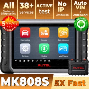 2024 Autel MaxiCOM MK808S MX808S Bidirectional Diagnostic Scan Tool K@y Coding - Picture 1 of 12