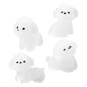 8 Stück Glow-in-the-dark Welpen Ornamente kleiner Hund Figur Figur - Bild 1 von 12