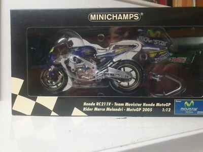 1/12 Minichamps Honda RC211V 2005 Marco Melandri - Image 1 of 4