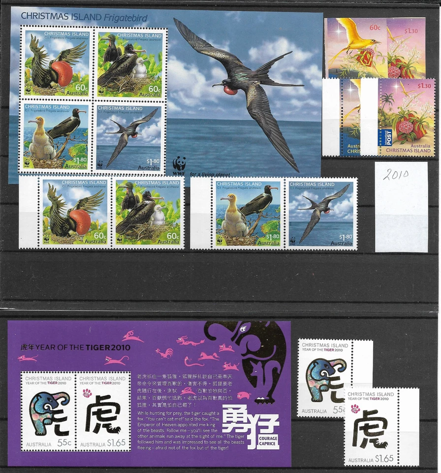 AUSTRALIA CHRISTMAS ISLAND @ 2010   MNH SETS  Nice Priced @Aus.336 - Image 1 of 1