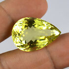 Finest Jewel 32.30 Ct Natural Yellow Lemon Quartz Pear Cut Gemstone Top Luster
