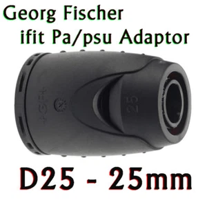 1 - Neu Georg Fischer Ifit Pa/psu Adapter d25 - 25mm Fitting 762101034 - Bild 1 von 1