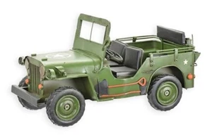 Modelo Chapa Nostalgia Militar Jeep L 29CM Decoración Coche Motocicleta Metal - Imagen 1 de 3