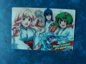 MACROSS FRONTIER MORINAGA WAFER CARD  MF 214 - Picture 1 of 2