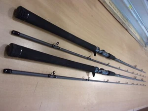 2 BERKLEY LIGHTNING ROD CASTING RODS 8 foot 6 inch length - Picture 1 of 6