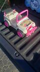 Vintage 1990’s White and Pink Barbie Jeep