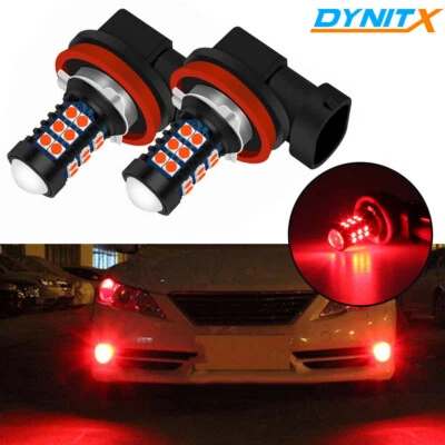 DYNITX Lighting LED H8 30SMD Cornering Light Bulb Red Replacement Upgrade Lamp - Image 1 of 4