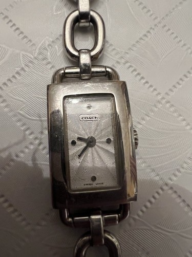 Orologio Coach Bracciale Link Acciaio Inox Donna Funzionante