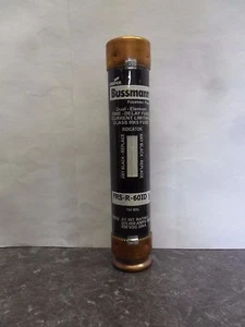 New Bussmann FRS R 60ID 60 Amp Indicating Fuse Class RK5 600V - Picture 1 of 2