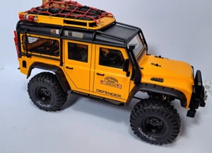 SUPER CUSTOM  1/10 TRAXXAS TRX4 Land Rover Defender 110 / +Many Metal Extras - Picture 1 of 23