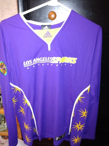 WNBA Jersey  lSHOOTING Shirts  Medium  LA Sparks  available. New w tags Cover