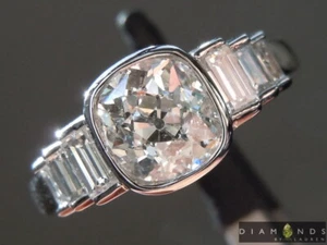 1.22ct I I1 Old Mine Brilliant Diamond Ring R9211 Diamonds by Lauren - Picture 1 of 9