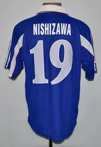 CAMISETA DE FUTBOL LOCAL JAPÓN EDICIÓN 2000/2002 19 NISHIZAWA XL - Imagen 1 de 4