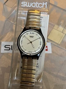 🌈 New Rare Vintage 1994 GM126 Big Rock Swatch Watch 34mm Gents 🌈 - Picture 1 of 8