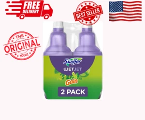 Swiffer WetJet Multi-Purpose and Hardwood Liquid Floor Cleaner Solution Refill, - Picture 1 of 6