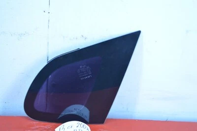 11-17 LEXUS CT200H TRASERO DERECHO PASAJERO CUARTO VENTANA CRISTAL OEM Foto 1 de 4