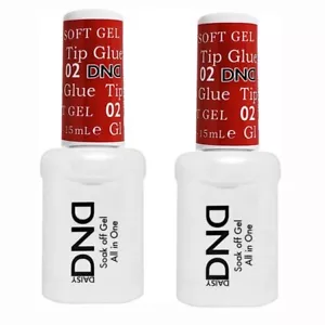 Pegamento DND Gel Punta E para puntas de gel suave #02 (paquete de 2) - Imagen 1 de 1